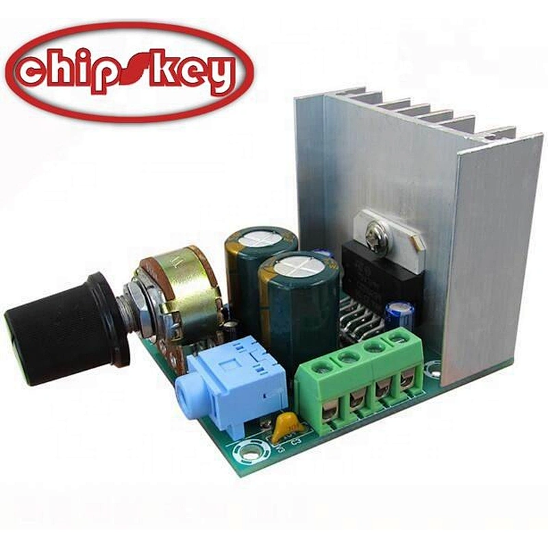 Chipskey TDA7297 dual - channel finished amplifier board 15W*2 new improvement program AC/DC12V XH-M147