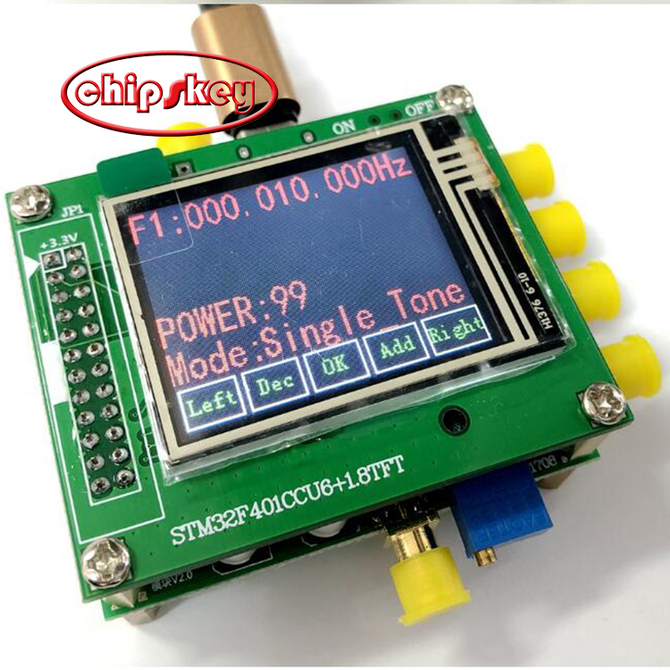 AD9854 DDS module / DDS development board / signal generator / support FSK PSK frequency sweep, etc. open source