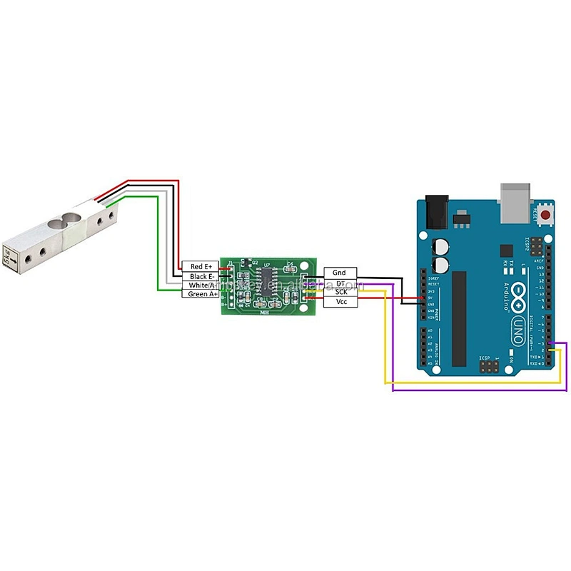 Strain gauge pressure sensor for high-precision resistor load cell electronic scale sensor 1KG 2KG 3KG 5KG 6kg 7KG 10KG