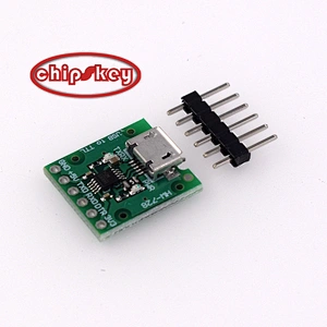 CH340E MSOP10 USB to TTL module