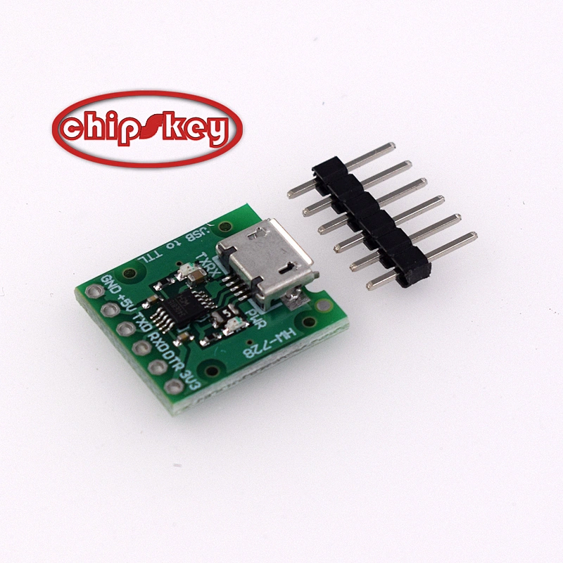 CH340E MSOP10 USB to TTL module