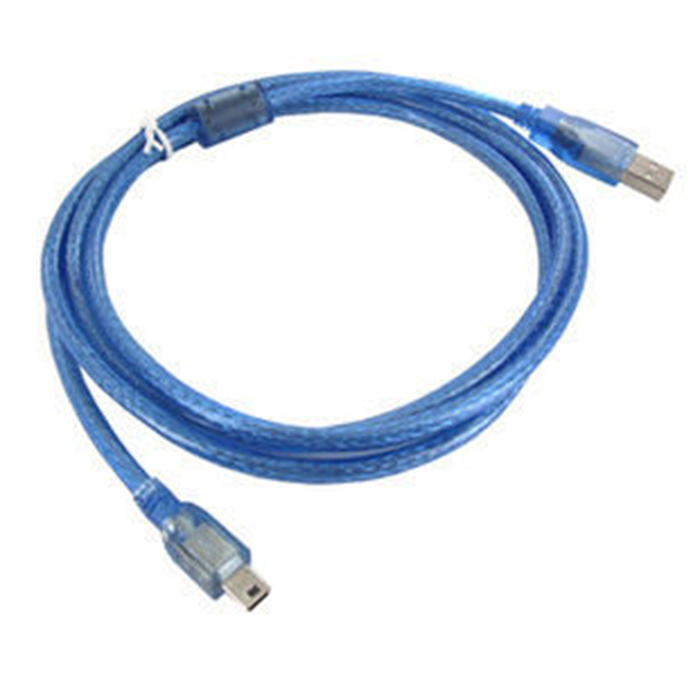 Mini USB to USB data cable T-port mini 5P cable 0.5m