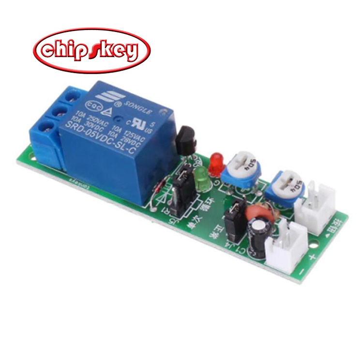 JK11-5V 1S-15mins Delay Adjustable Infinite Loop Single-time Multi-function Relay Module Delay Circuit Module