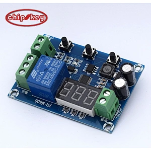 XH-M608 battery charge and discharge module integrated voltmeter undervoltage and overvoltage timing charge and disch