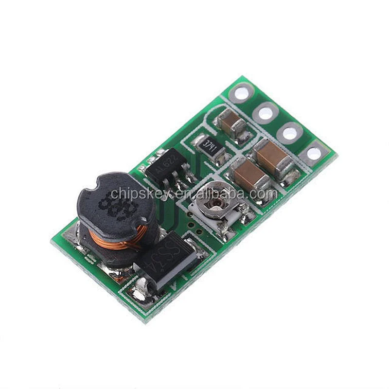 DC 3.3V 3.7V 5V to 6V 9V 12V Adjustable Step-Up Boost Voltage Regulator of Power Supply Module