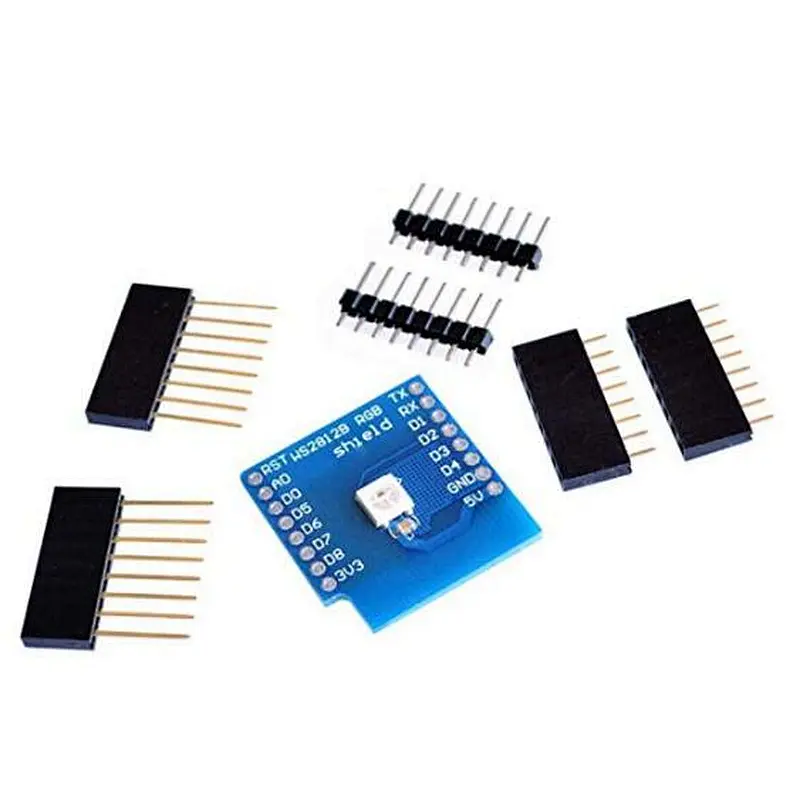 WS2812B RGB SHIELD for  WeMos D1 mini