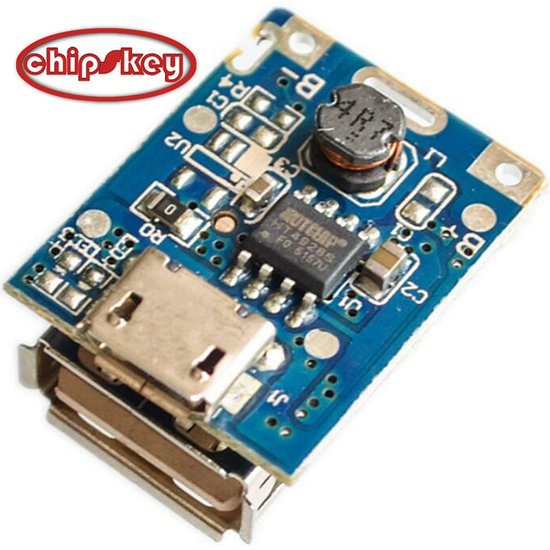 Booster board step-up Lithium battery charge protection Board