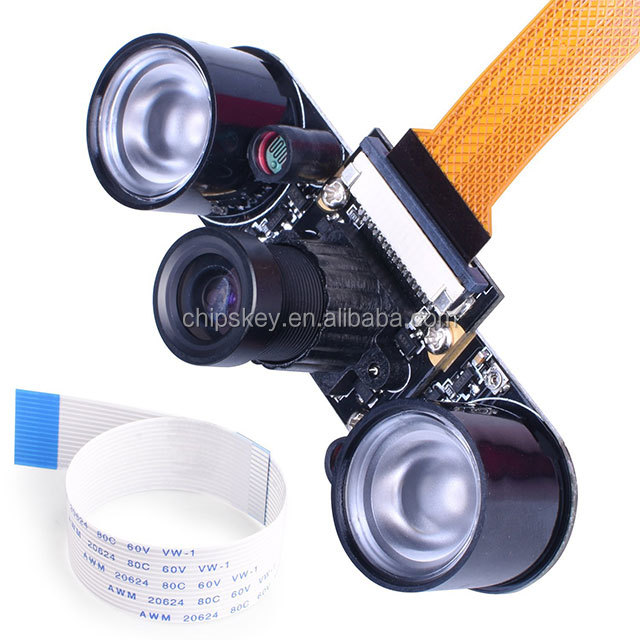 Raspberry Pi Model B/B+ Night Vision Camera OV5647