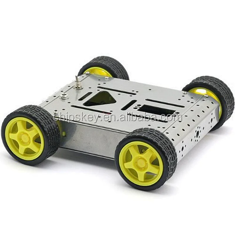 4WD Lightweight/all-wheel-drive Robot Car/smart Car Chassis/electronic Competition Platform