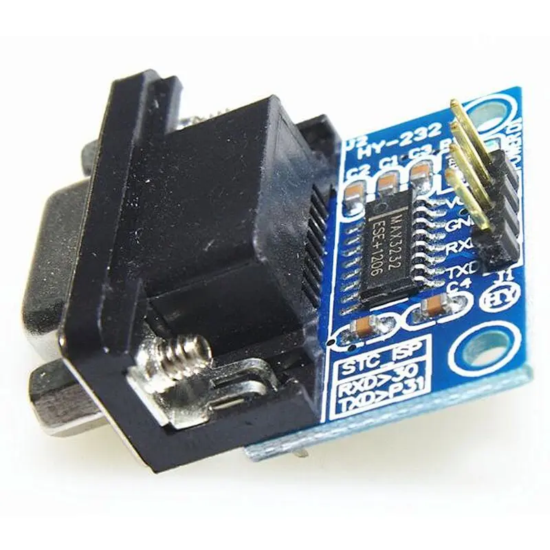 The serial module; RS232 to TTL module; band transceiver indicator 232 to level module