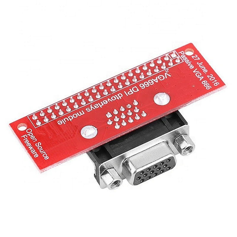 Raspberry Pi 3 B/ 2 /B+ VGA666 Module Gert-VGA adapter