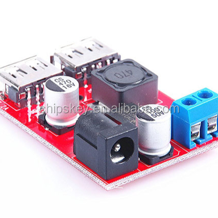 DC-DC Converter Buck Step Down Module 36V 24V 12V 9V (6V-40V) to 5V 3A Dual USB Output Car charger Regulators
