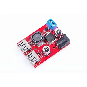DC-DC Converter Buck Step Down Module 36V 24V 12V 9V (6V-40V) to 5V 3A Dual USB Output Car charger Regulators