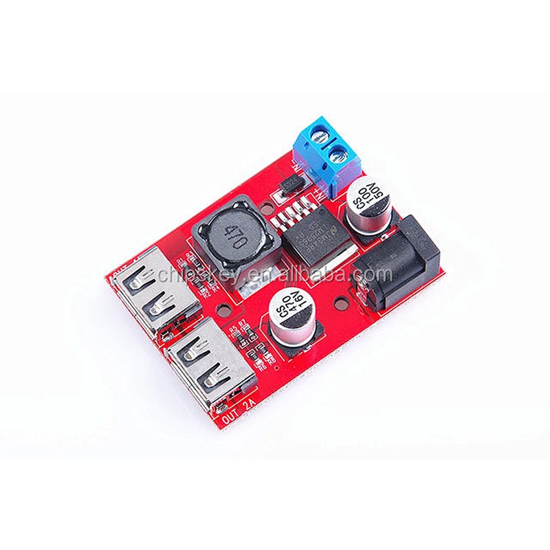 DC-DC Converter Buck Step Down Module 36V 24V 12V 9V (6V-40V) to 5V 3A Dual USB Output Car charger Regulators