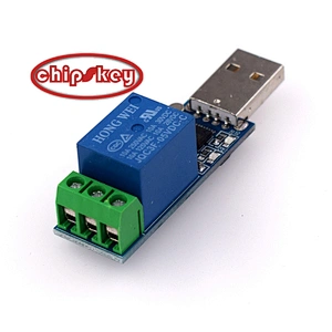 5V Serial control relay module / Single chip computer USB control switch