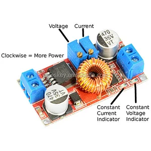 Large current 5A constant current LED driver lithium-ion battery power module XL4005