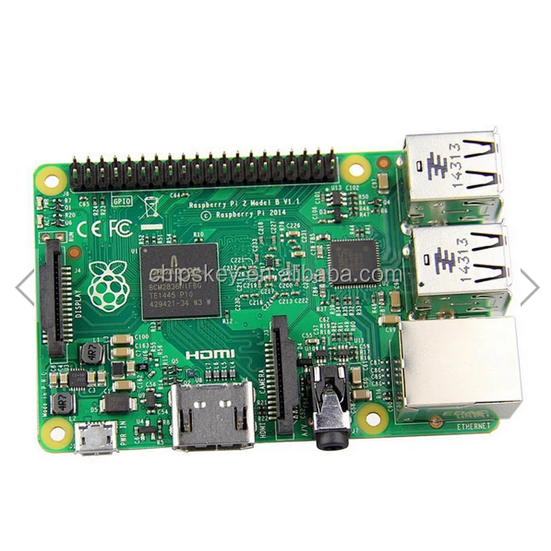 Raspberry Pi 2 Model B Quad Core CPU 1GB RAM 900MHz Support Windows 10 Ubuntu etc