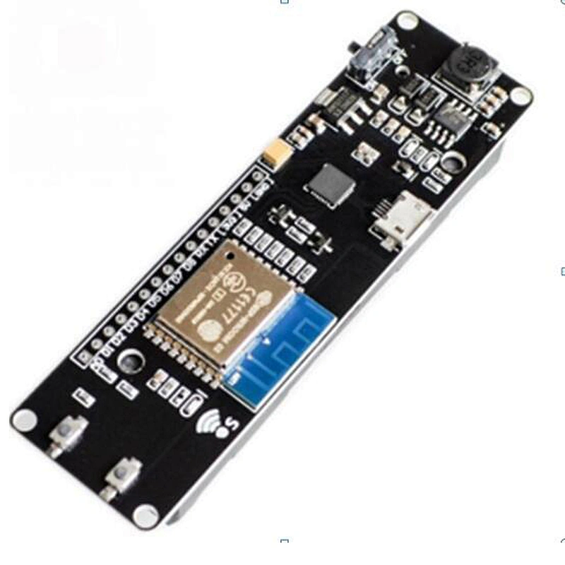 D1 Esp-Wroom-02 Motherboard ESP8266 Mini WiFi Nodemcu Module 18650 Charging Battery  Development Board