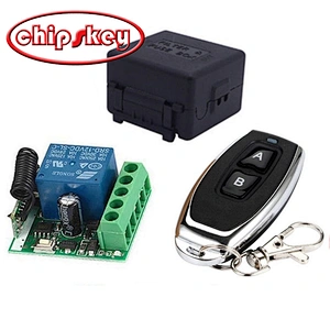 DC12V 1 Channel Learning Code Relay Receiver + Professional Wireless Remote Control Transmitter 433MHz