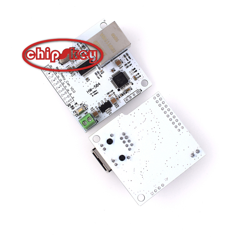 8 way W5100 network control switch / 5V network relay module