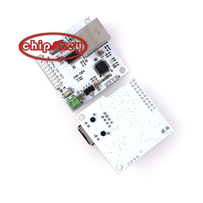 8 way W5100 network control switch / 5V network relay module
