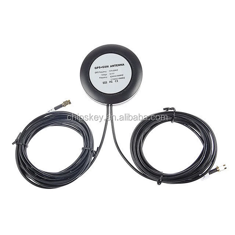 GPS+GSM combo antenna 2 in 1 GPS car navigation antenna antenna length of 3 meters