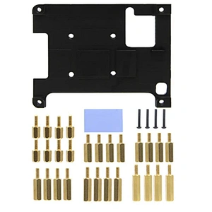 Raspberry Pi 4 Embedded Armor Aluminum Alloy Heatsink With Big Fan