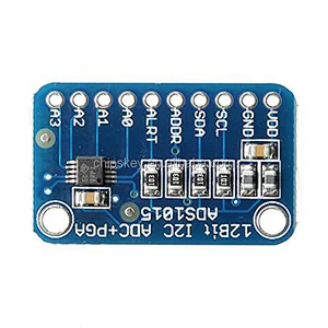 ADS1015 12-Bit ADC - 4 Channel with Programmable Gain Amplifier