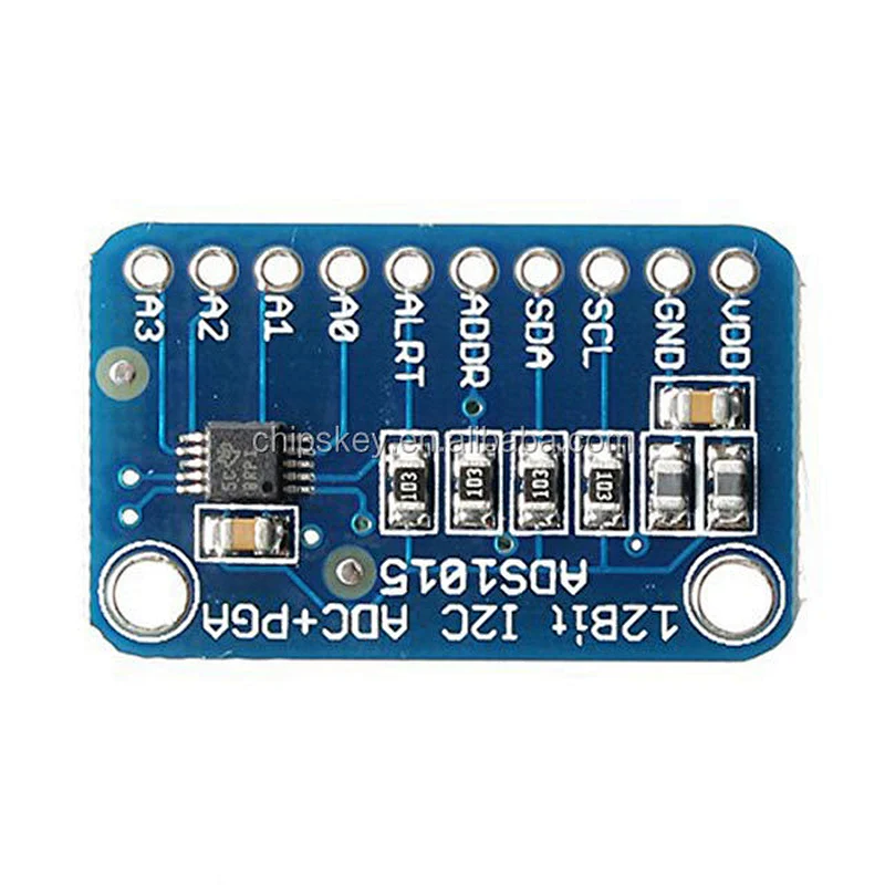 ADS1015 12-Bit ADC - 4 Channel with Programmable Gain Amplifier