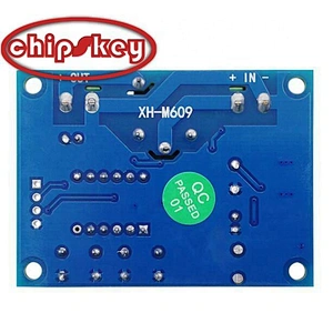 Chipskey XH-M609 DC voltage module, lithium battery, undervoltage, low power, low power output, 6-60V