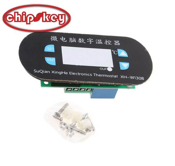 XH-W1308 W1308 Adjustable Digital Cool Heat Sensor Red Display Temperature Controller Thermostat Switch DC 12V