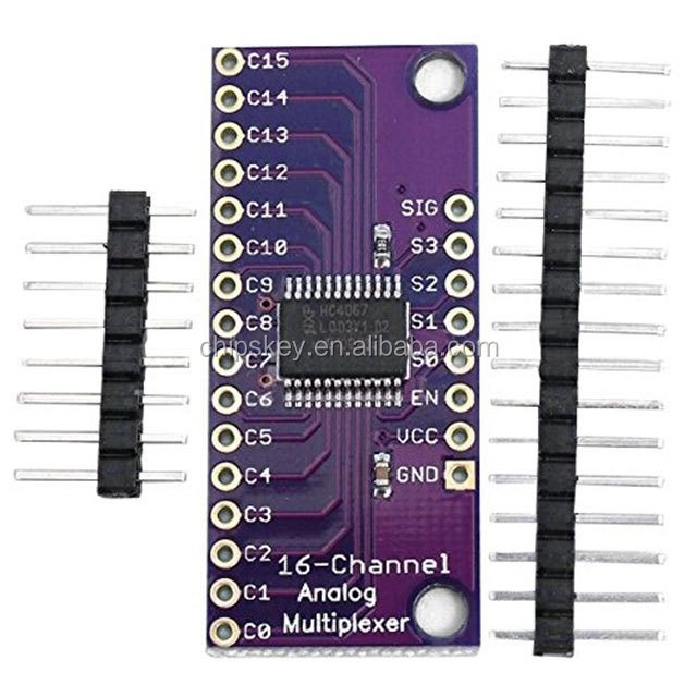 CD74HC4067 CMOS 16-channel Analog/Digital Multiplexer