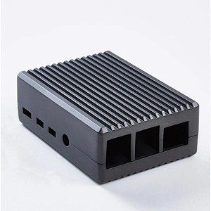 Grey heat sink, metal R PI4 shell motherboard aluminum alloy case