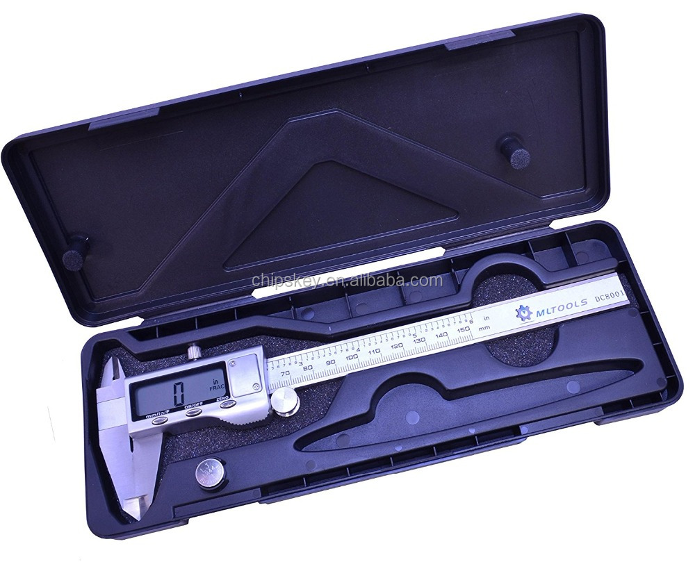 Metal digital electronic height / depth gauge caliper 150mm