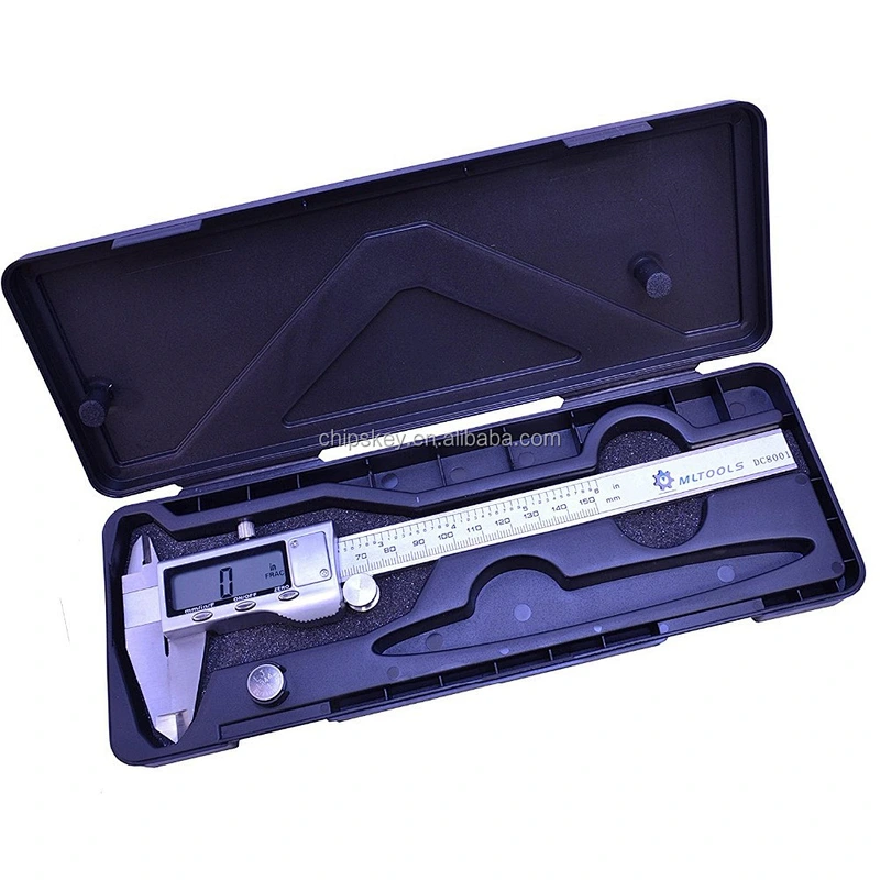 Metal digital electronic height / depth gauge caliper 150mm