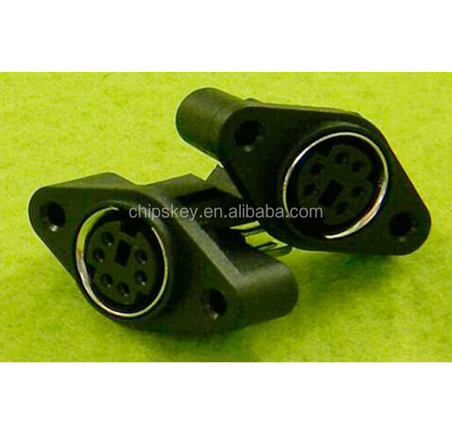 PS2 6pins 180 Degree Socket