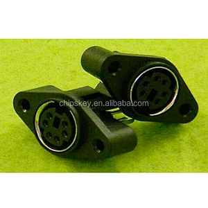 PS2 6pins 180 Degree Socket
