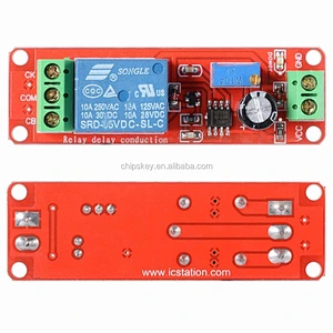 12V Delay Timer Monostable Switch Relay Module NE555