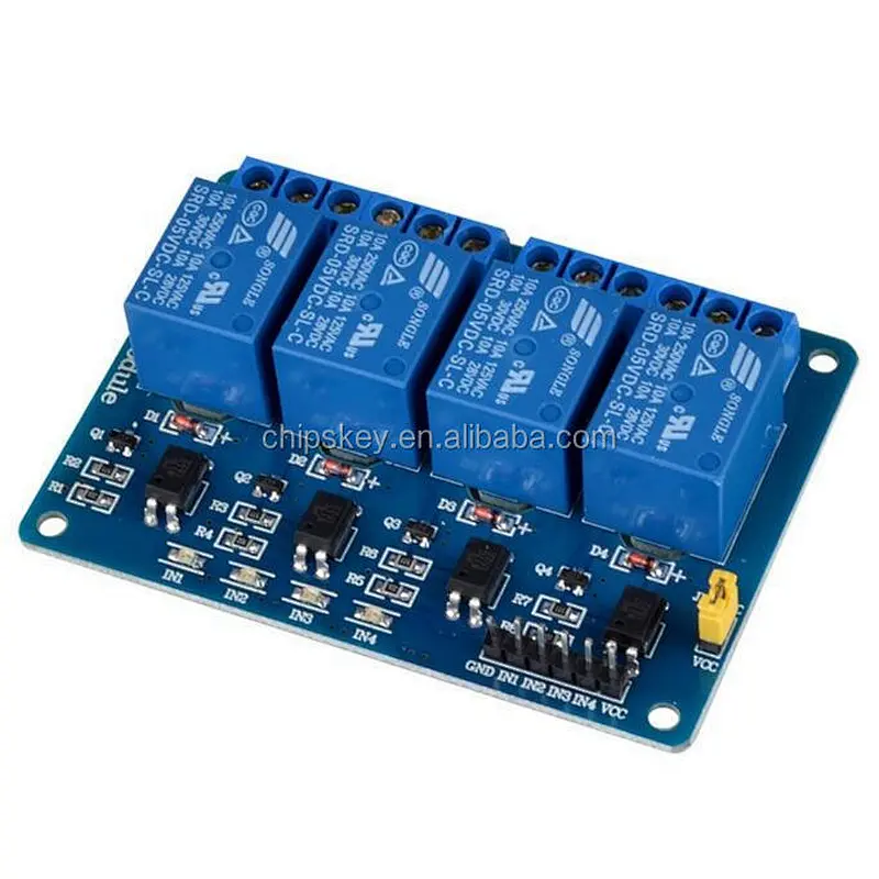 5V 4 Channel Relay Module  For Arduinos