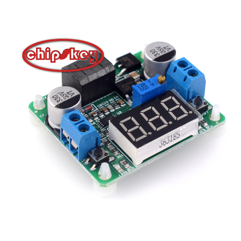 Digital display buck-boost power supply module /  Beyond LM2577 LM2596  (5-25V)