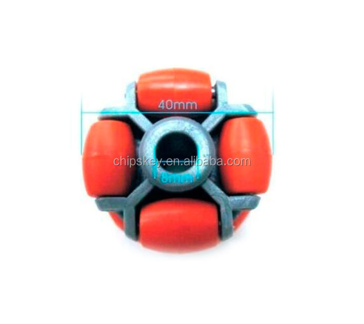Wheels Outer diameter of 40mm Inner diameter of 10mm