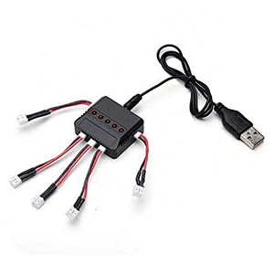 3.7V lithium battery balance charger 1 charge 4 1S H107D