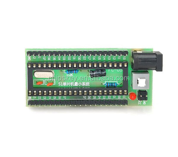 51 MCU minimum system board STC89C52 development board