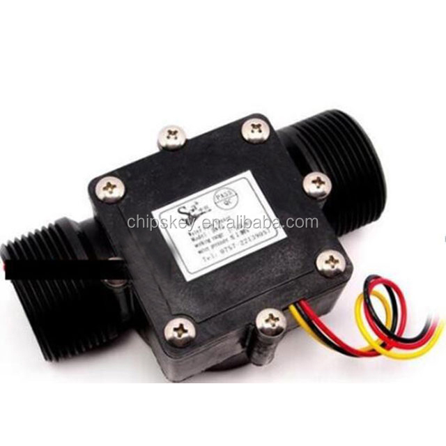1.2inch DN32 DC4.5 5V-24V 2~120 L/min Water Flow Sensor