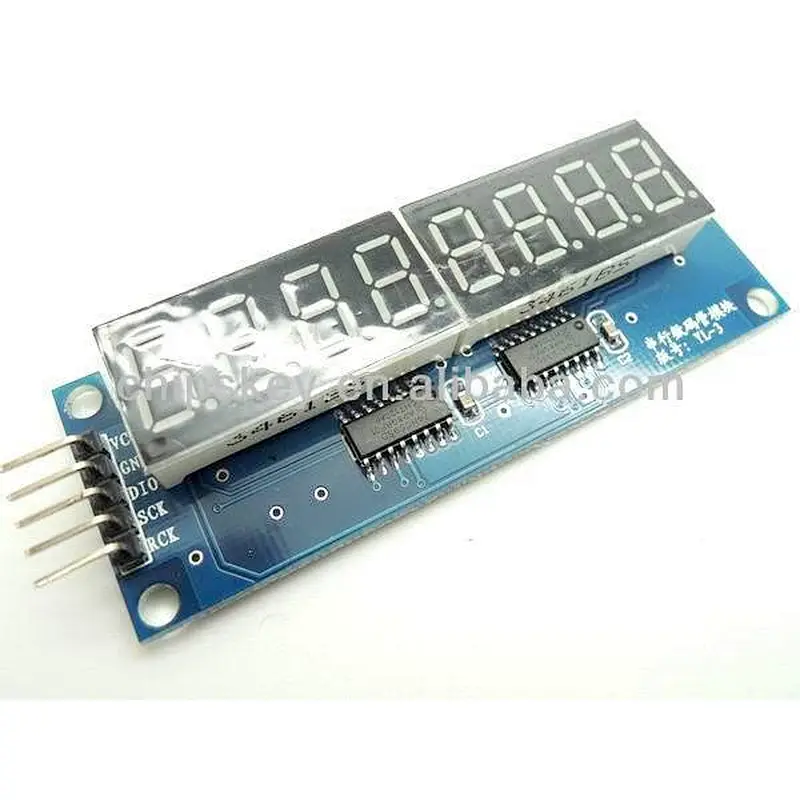 DIY 8xSeven-Segment Displays Module 74HC595 Driver for Arduinos