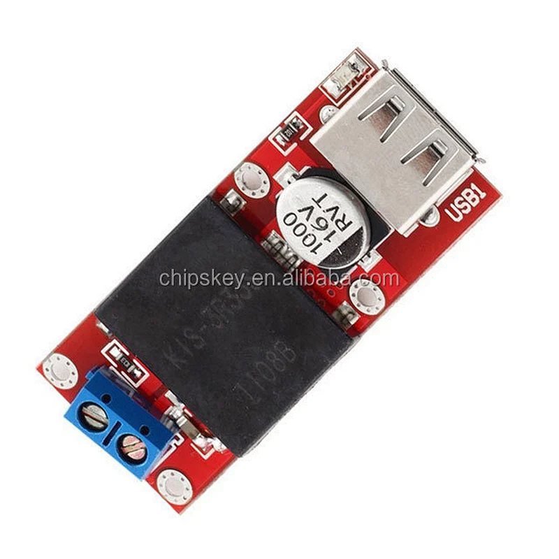 DC 7V-24V To DC 5V 3A USB Output Converter Step Down Module KIS3R33S
