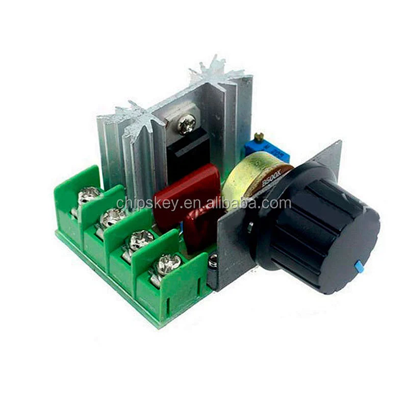 2000W high power electronic voltage regulator, silicon controlled dimmer, speed regulation, high temperature and reliable