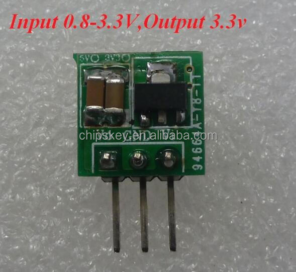 1.5V 1.8V 2.5V 3V 3.3V 3.7V 4.2V to 3.3V DC-DC boost converter module voltage Regulator