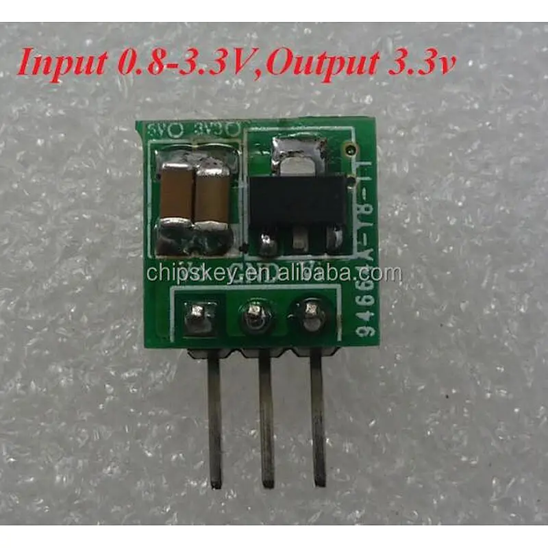 1.5V 1.8V 2.5V 3V 3.3V 3.7V 4.2V to 3.3V DC-DC boost converter module voltage Regulator