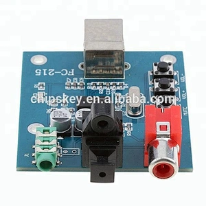 PCM2704USB sound card DAC decoder USB input coaxial fiber HIFI sound card decoder
